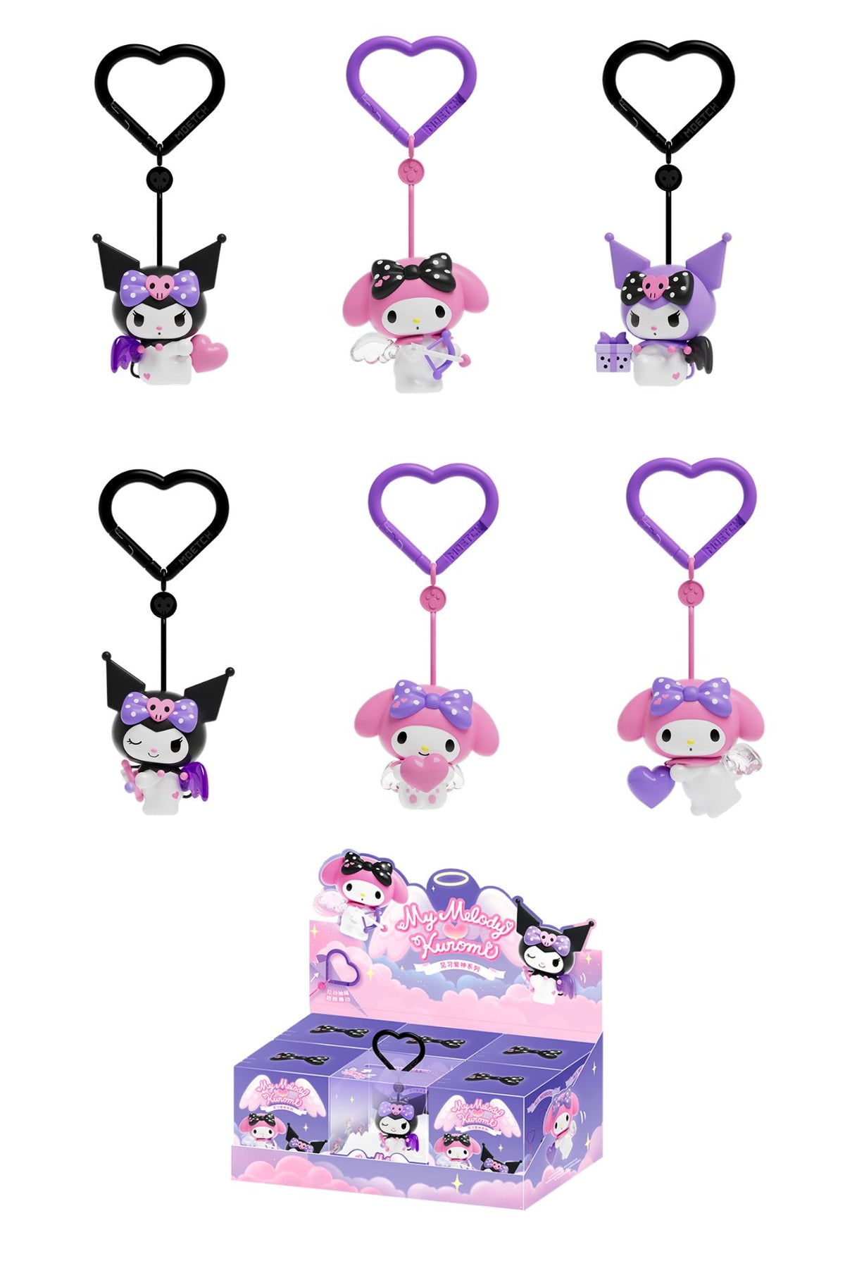 MOETCH Kuromi & My Melody Trainee Cupid Series Blind Box