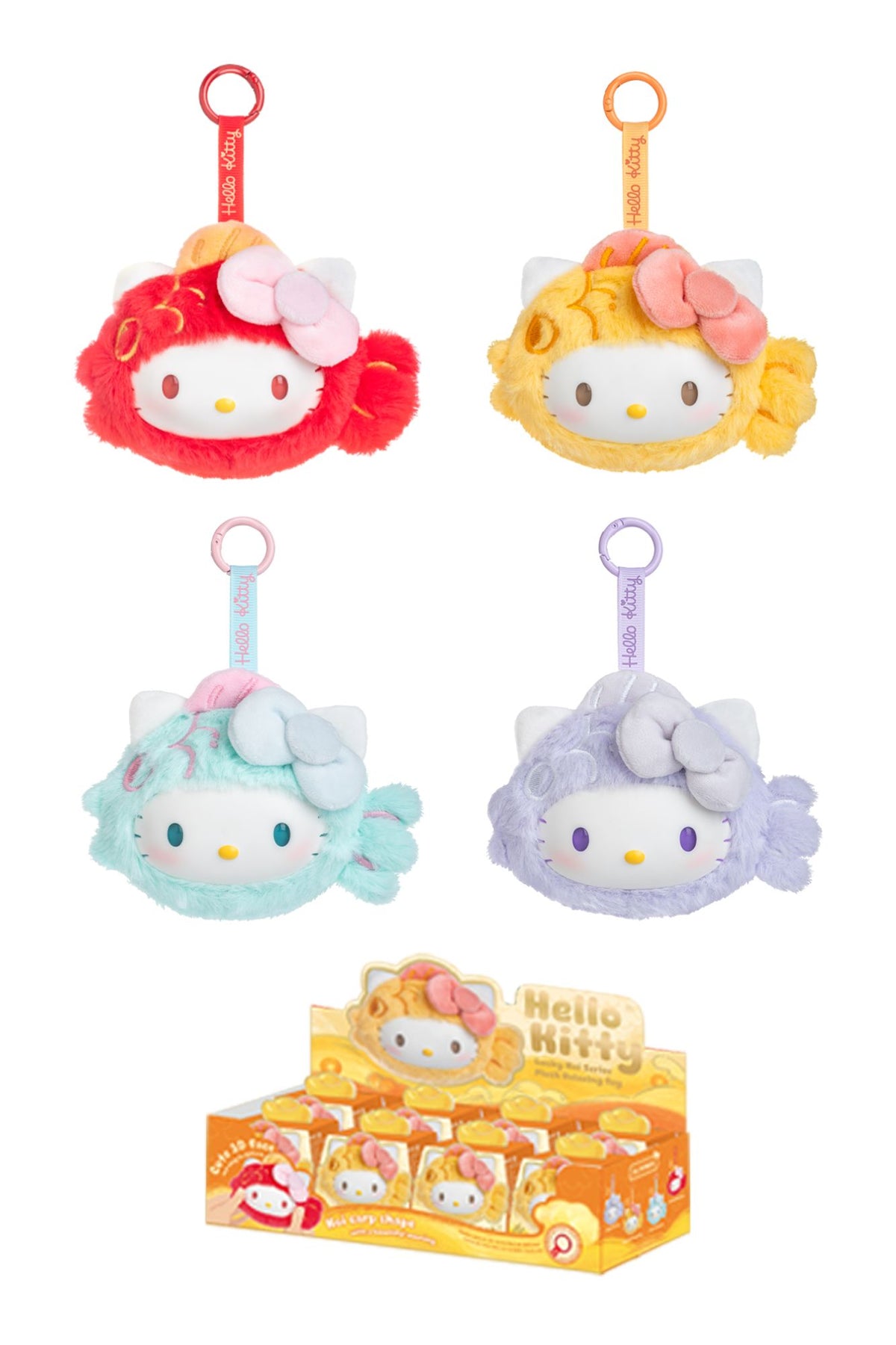 MOETCH Hello Kitty Lucky Koi Series Plush Relaxing Toy (Blind Box)