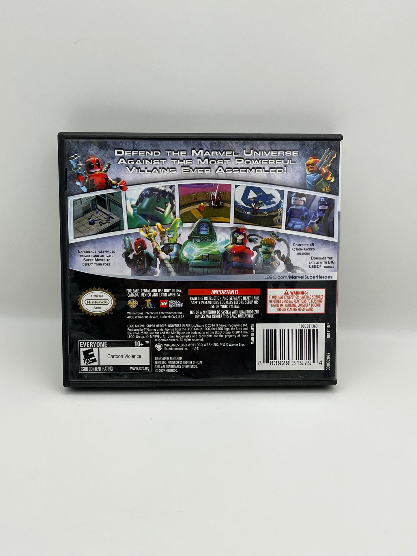 Lego Marvel Super Heros Univer in Peril
