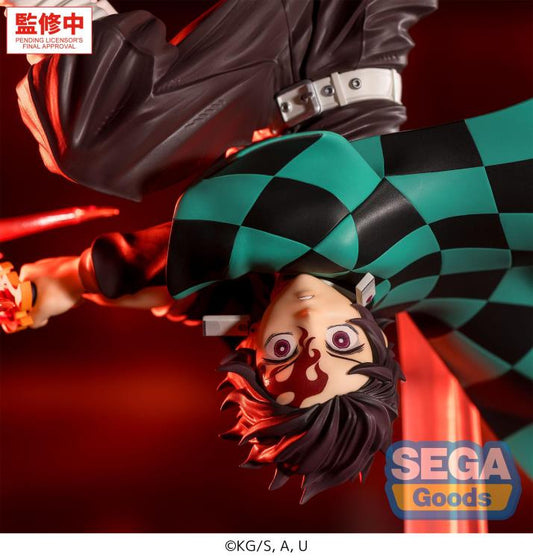 Demon Slayer: Kimetsu no Yaiba Luminasta Tanjiro Kamado (Hinokami Kagura Setting Sun Transformation) Figure
