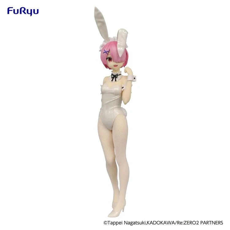 Re:Zero Starting Life in Another World BiCute Bunnies Ram (White Pearl Color Ver.) Figure
