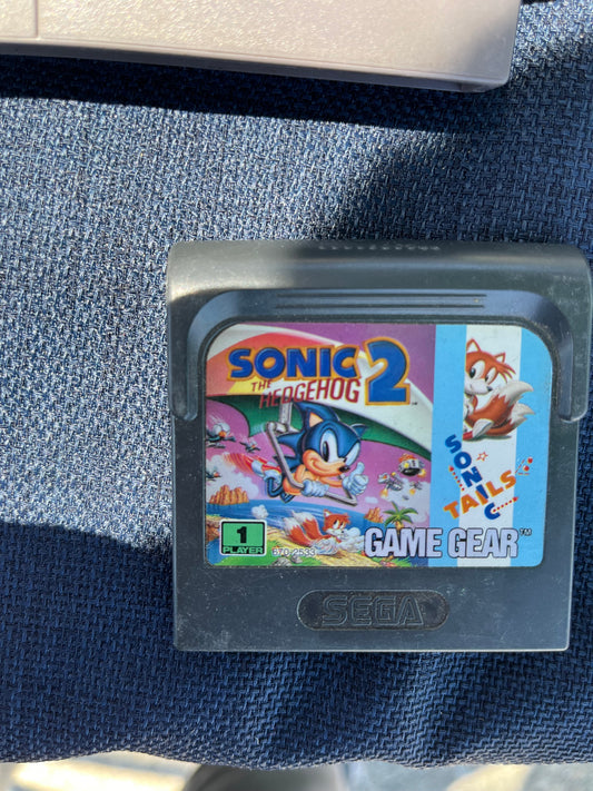 Sonic 1 and 2 game gear bundle