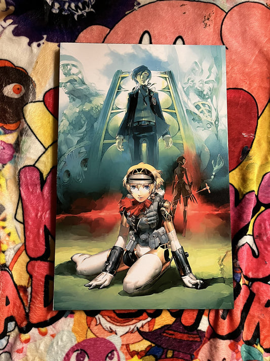 11 By 17 Poster:  Persona 3 The Answer Aigis and Door Kun