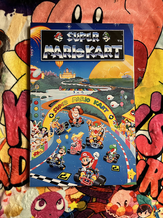 11 By 17 Poster: Super Mario Kart SNES art