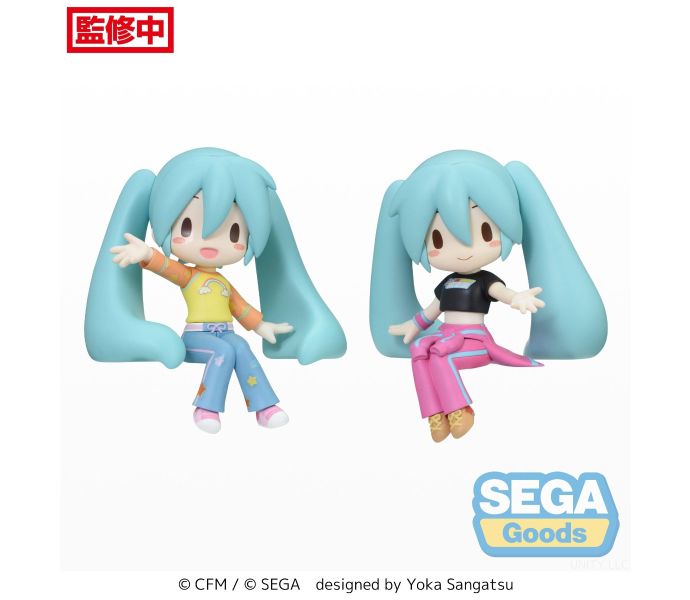 Hatsune Miku EX - fuwa petit Perching Mini Figure Hatsune Miku x Love and Berry Dress Up and Dance! (2 pcs Set)