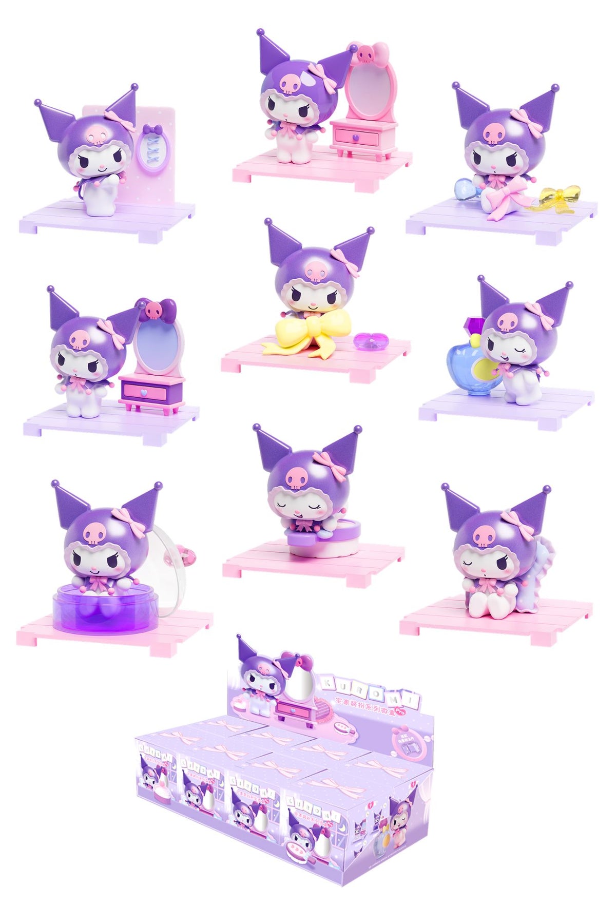 MOETCH Kuromi Home Dressing up Series Mini Box Pro (Blind Box)