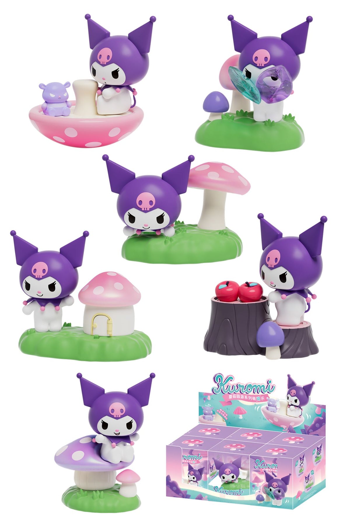 MOETCH Kuromi Mushroom Garden Series (Blind Box)