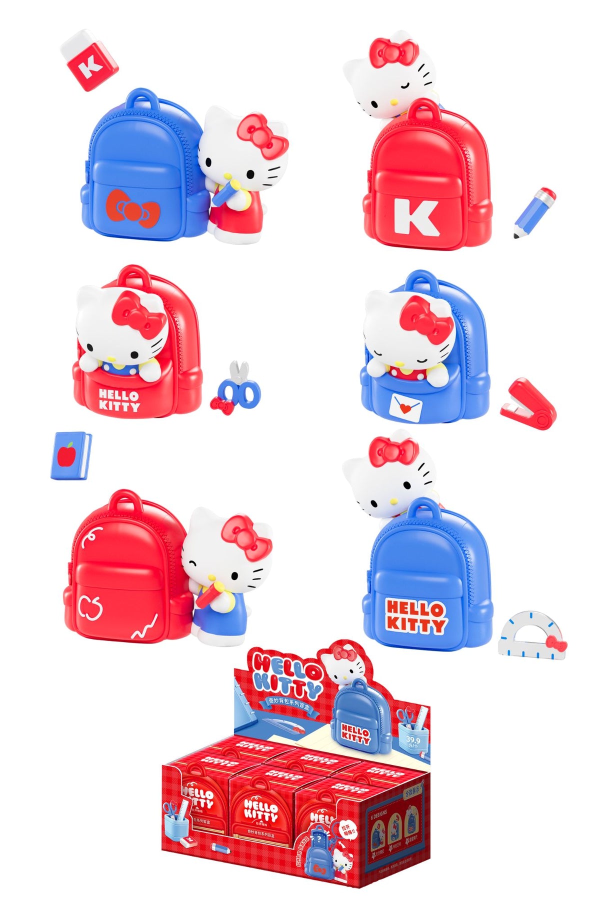 MOETCH Hello Kitty Style Wonder Backpack Series Blind Box
