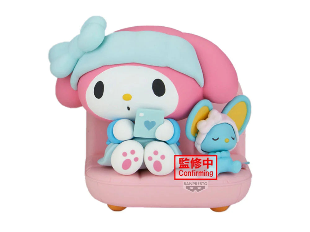 Sanrio Nakayoshi Memories Relaxing Time at Home My Melody Figure