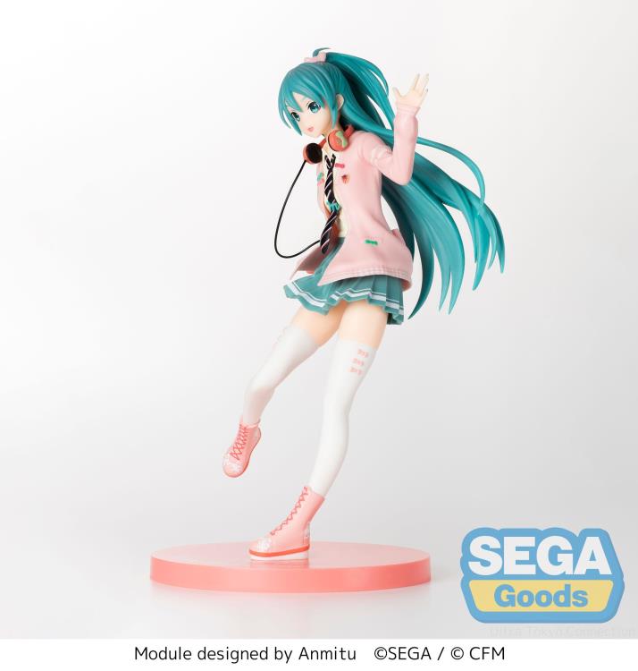 Hatsune Miku Project DIVA Arcade Future Tone Hatsune Miku (Ribbon Girl) Super Premium Figure (Reissue)