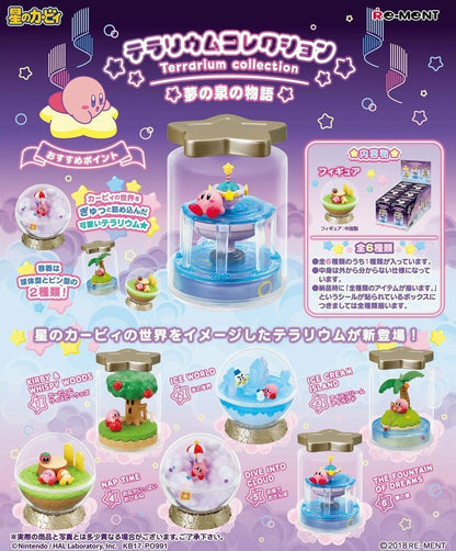 Re-Ment Kirby Terrarium Collection Story of Dreaming Fountain Trading Figures Box Set of 6 (Blind Box)