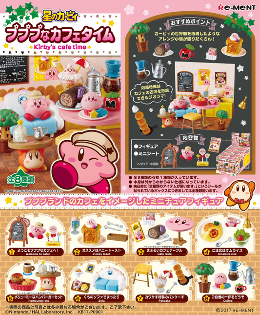 Re-ment Kirby's Cafe Time (Reissue) (BOX 8 Pcs.)