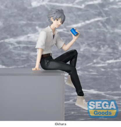 Rebuild of Evangelion Kaworu Nagisa Premium Perching Figure