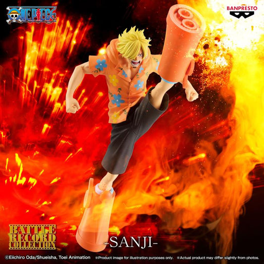 One Piece Battle Record Collection Sanji II Figure