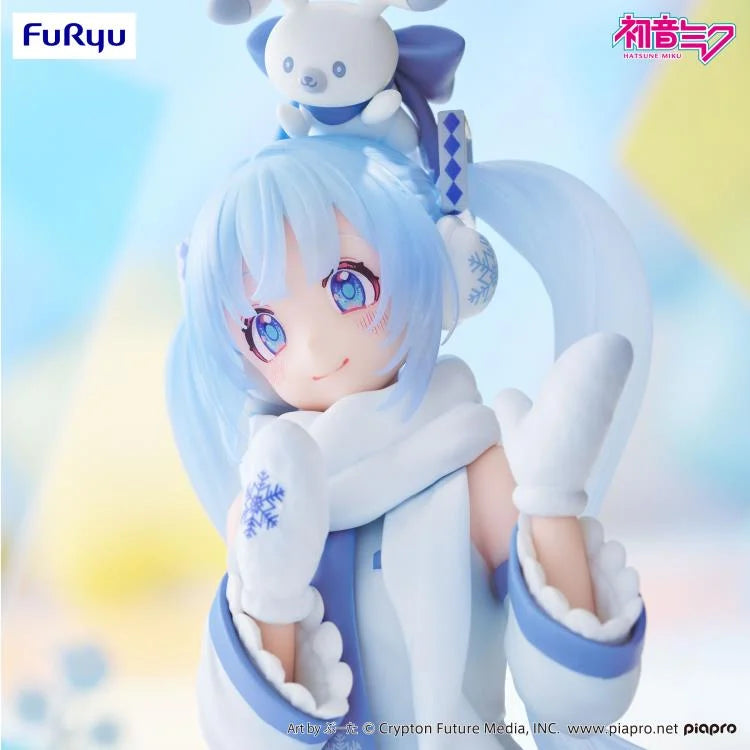 Vocaloid Snow Miku (Sky Town 10th Ver.) Noodle Stopper Figure