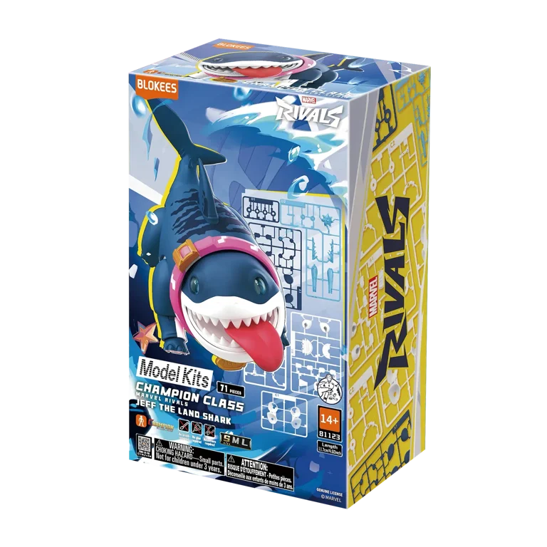 Marvel Rivals Champion Class CC12 Jeff the Land Shark Model Kit