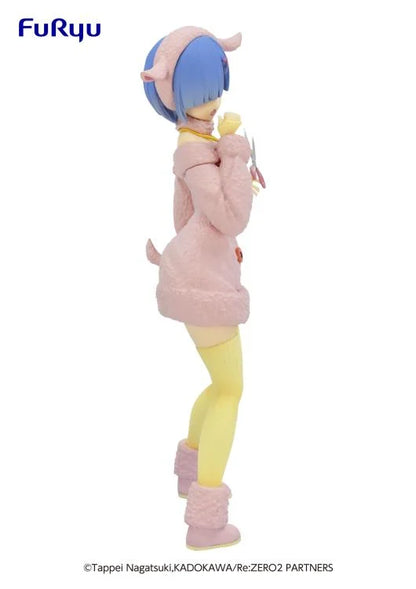 Re:Zero Starting Life in Another World Rem (The Wolf and the Seven Kids Pastel Color Ver.) SSS Figure