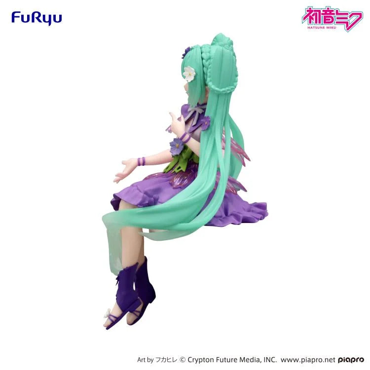 Vocaloid Hatsune Miku (Flower Fairy Cosmos Purple Color Ver.) Noodle Stopper Figure