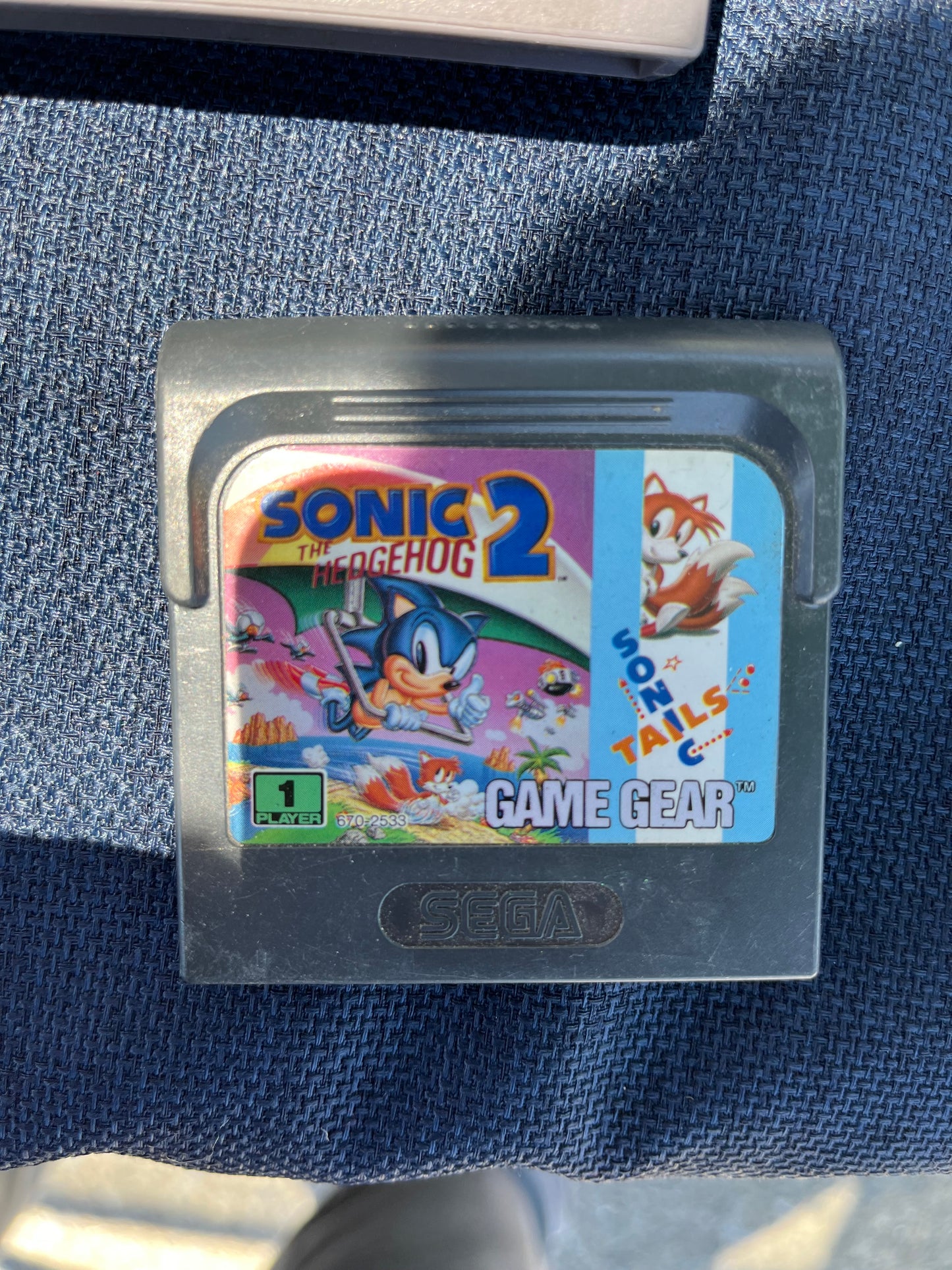 Sonic 1 and 2 game gear bundle