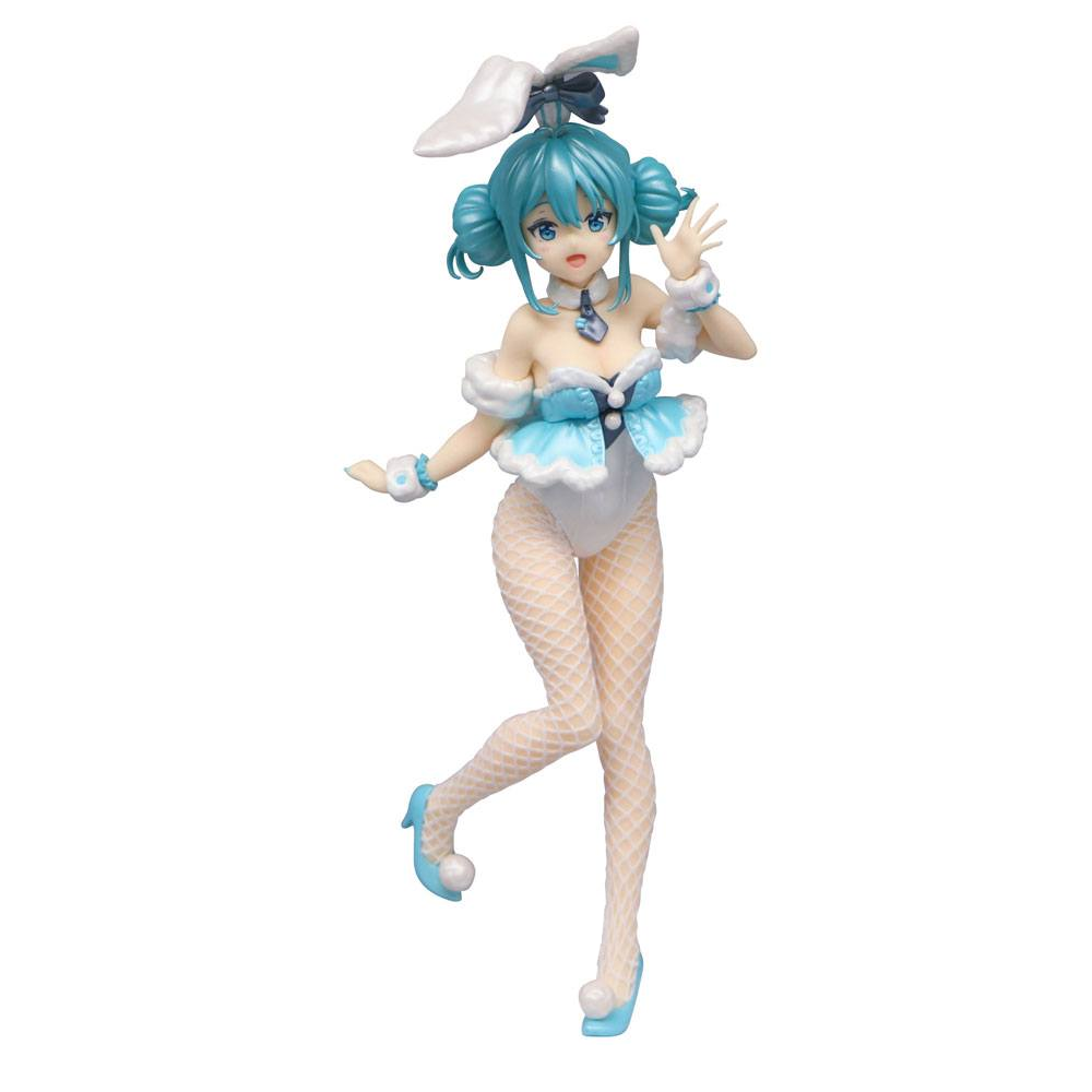 Vocaloid FuRyu: BiCute Bunnies - Hatsune Miku White Rabbit (Baby Blue ver.) Figure
