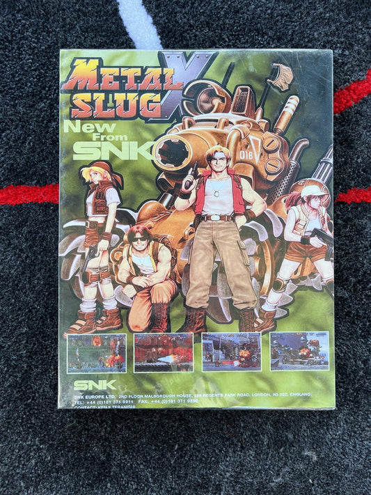 8.5 by 11 Posters metal slug x