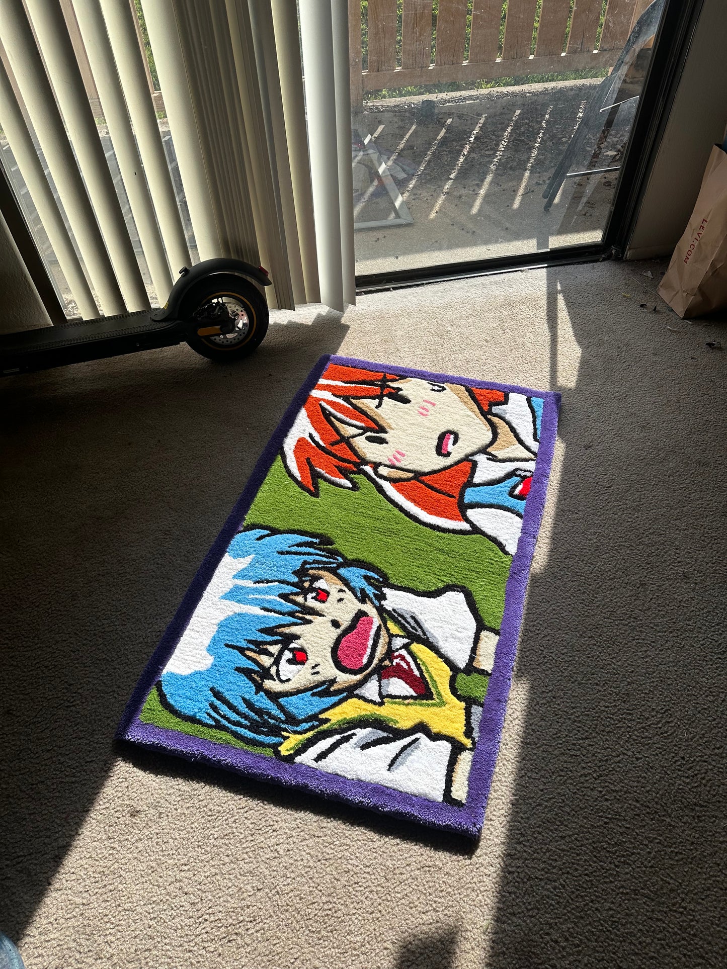 REI AND ASUKA FIGHTING