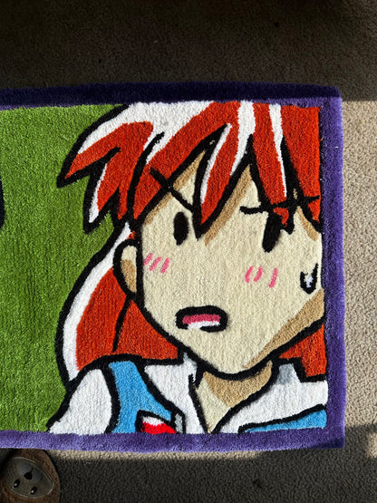 REI AND ASUKA FIGHTING