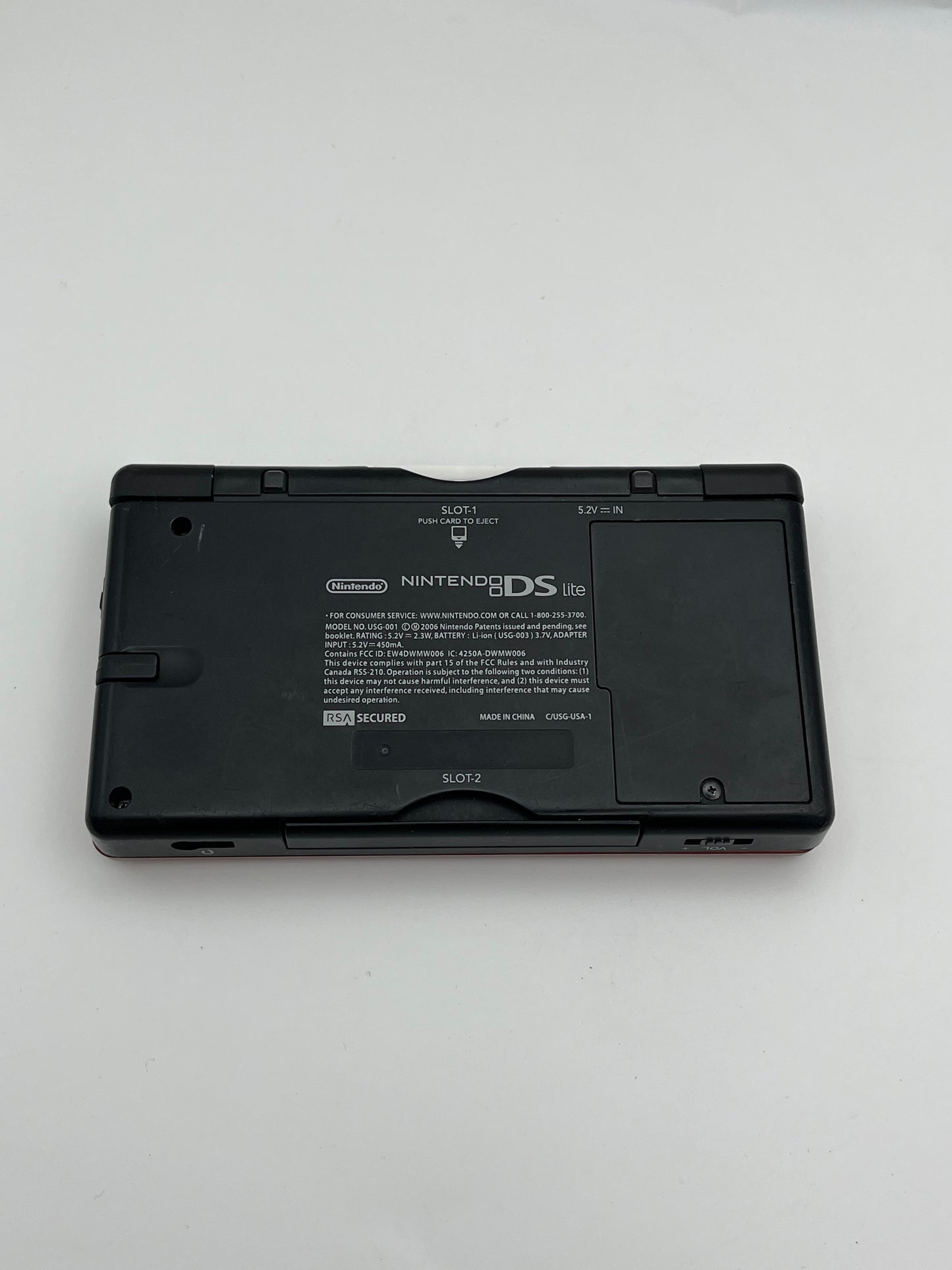 Red and Black DS Lite