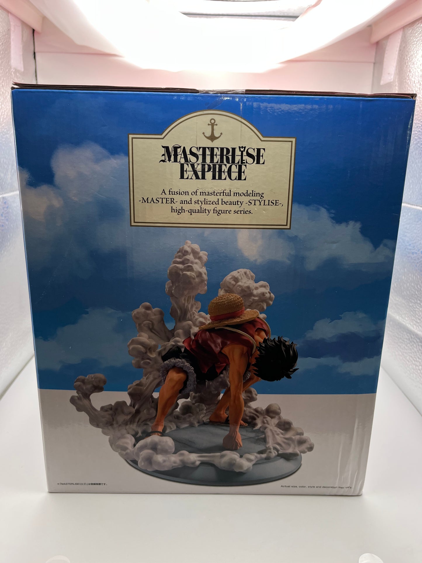 One Piece Ichibansho Masterlise Expiece Monkey D. Luffy (Gear 2) (Road to King of the Pirates) Figure