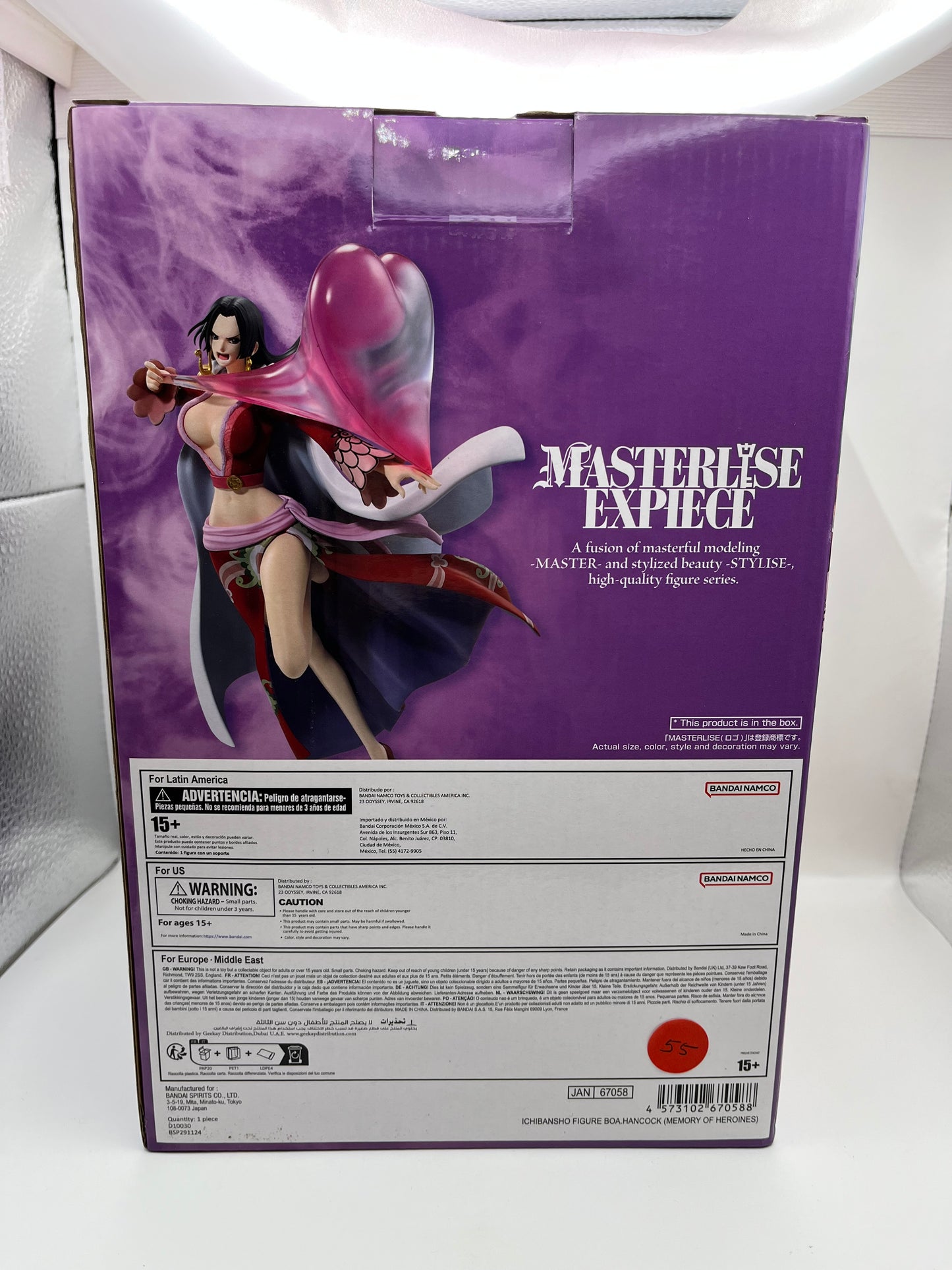 One Piece Masterlise Ichibansho Boa Hancock (Memory of Heroines) Figure
