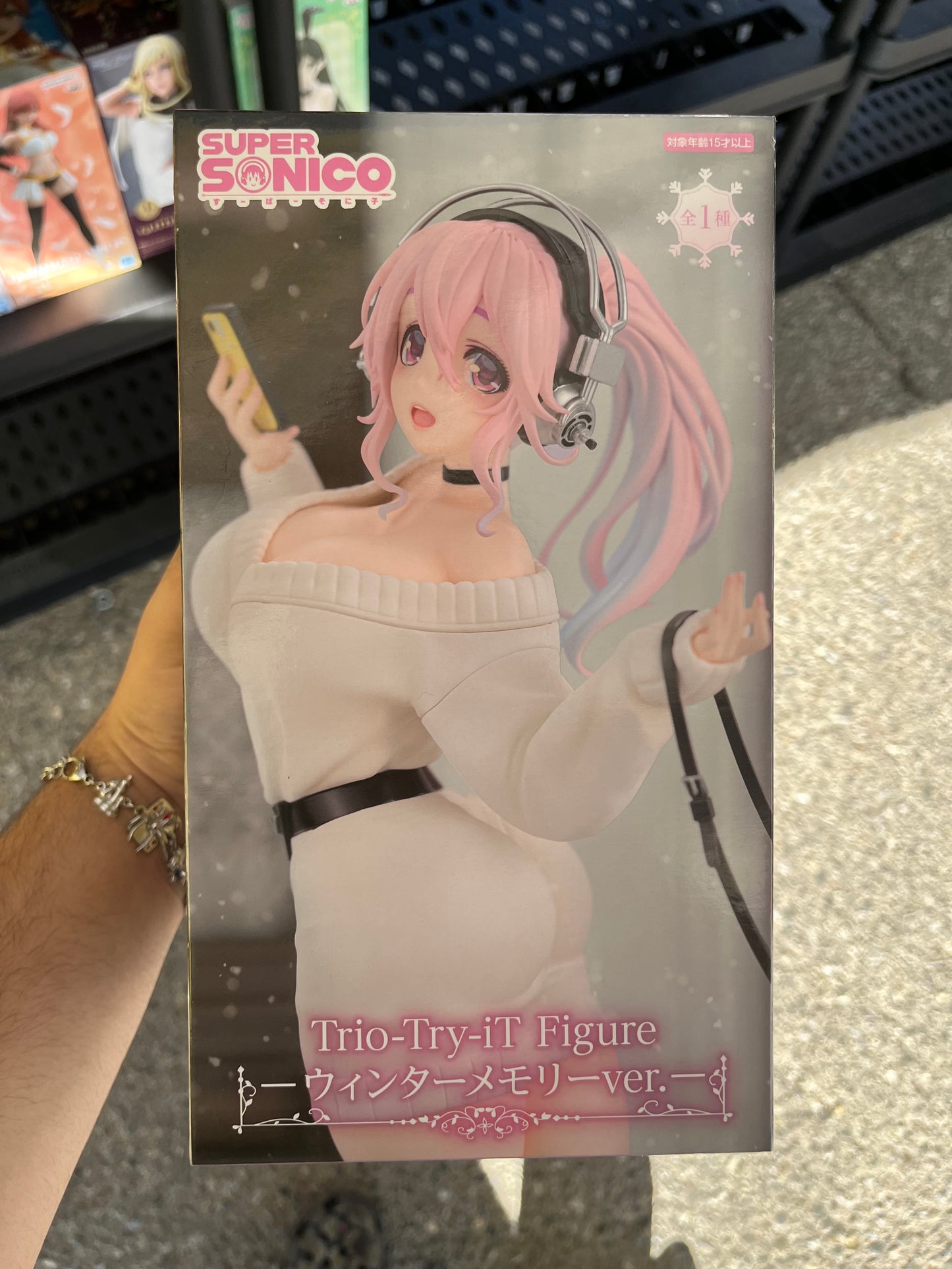 Nitroplus Trio-Try-iT Super Sonico (Winter Memory Ver.) Figure