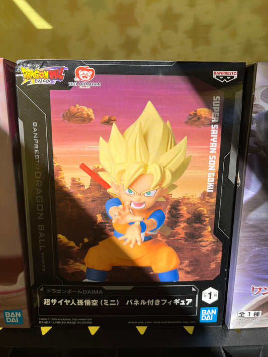 Dragon Ball Daima Goku Mini Figure with Panel