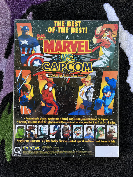 8.5 by 11 Posters Marvel vs Capcom The Best