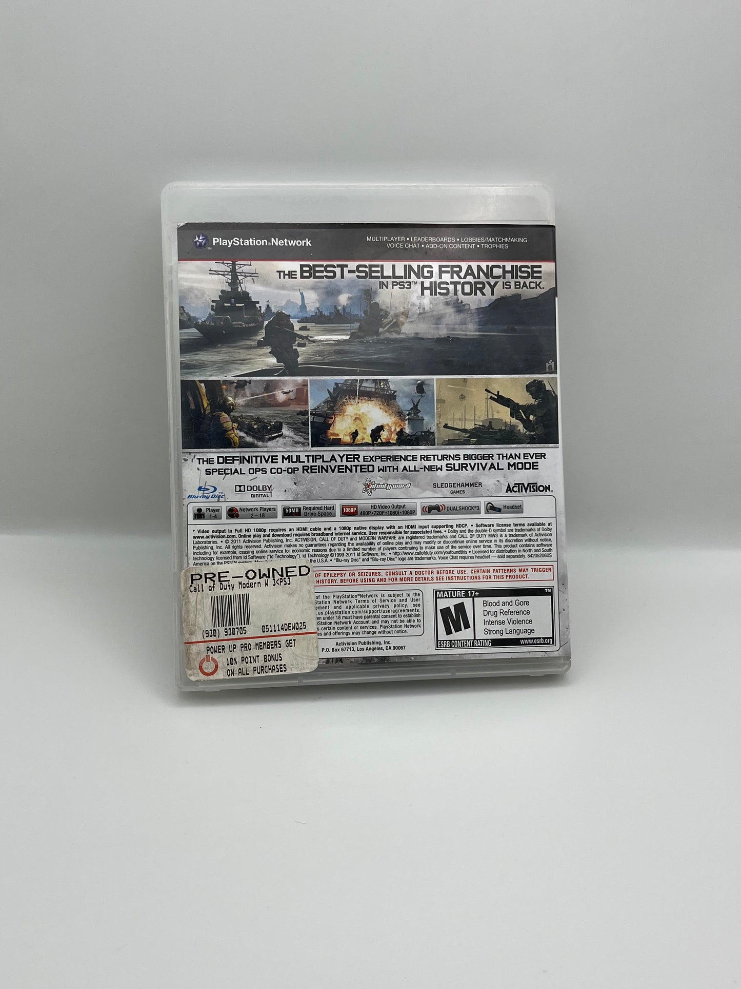COD MW3 for PS3