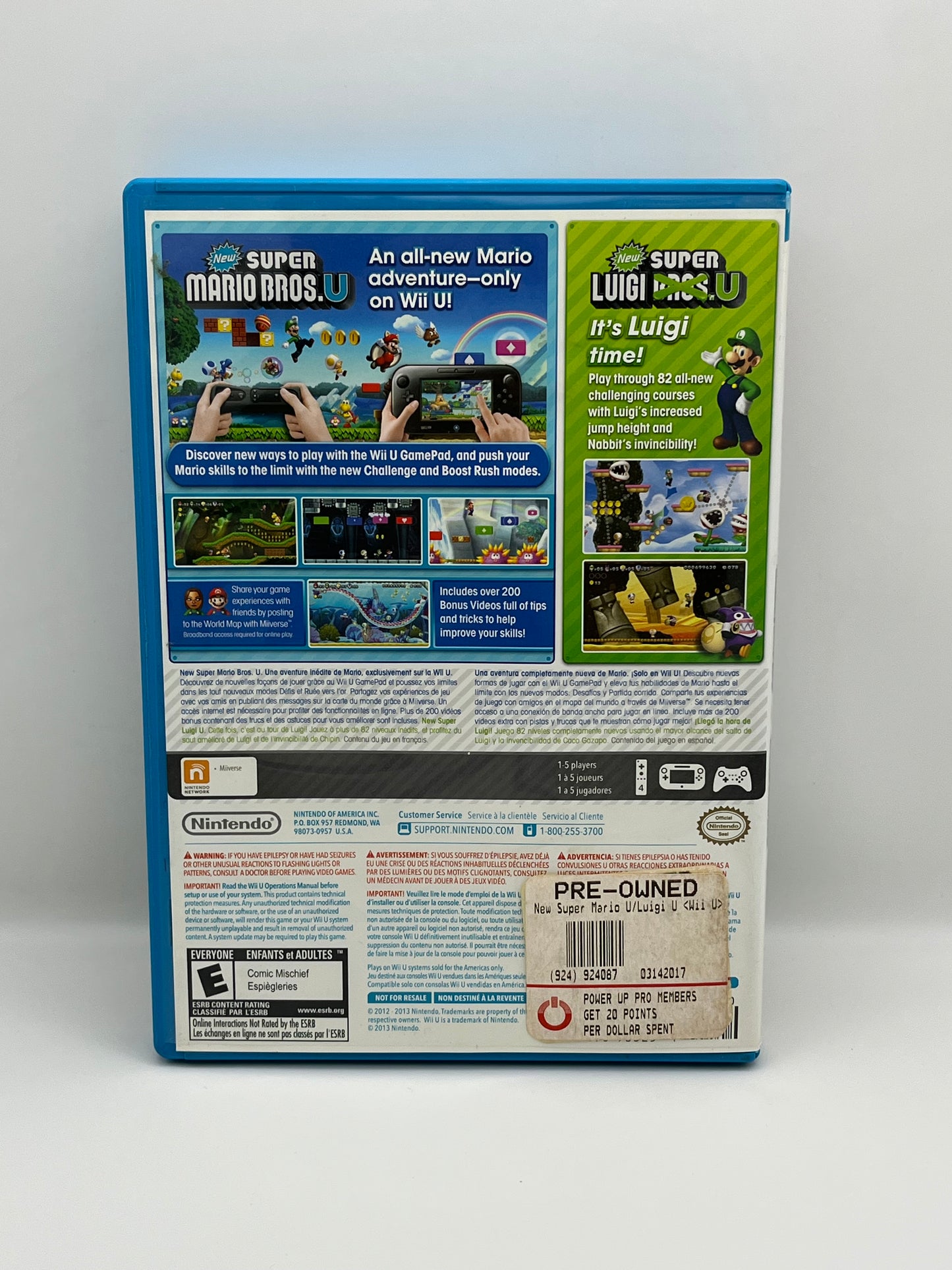 New Super Mario Bros U + Super Luigi U