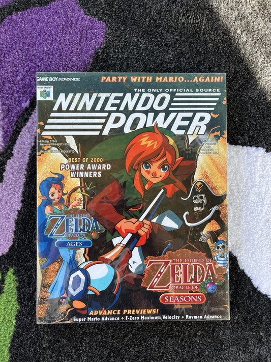 8.5 by 11 Posters Nintendo Power Oracle Zelda