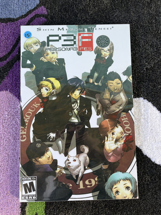 11 By 17 Posters Persona 3 Fes Boxart