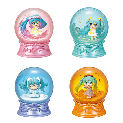Sale Re-Ment Hatsune Miku Series: Scenery Dome - The Story of the Seasons - Full set of 4