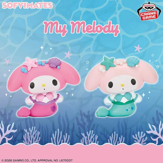 Sanrio Big Sofvimates My Melody (Mermaid Ver. A) Figure