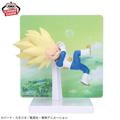 Dragon Ball Daima Super Saiyan 3 Vegeta (Mini) Figure with Panel