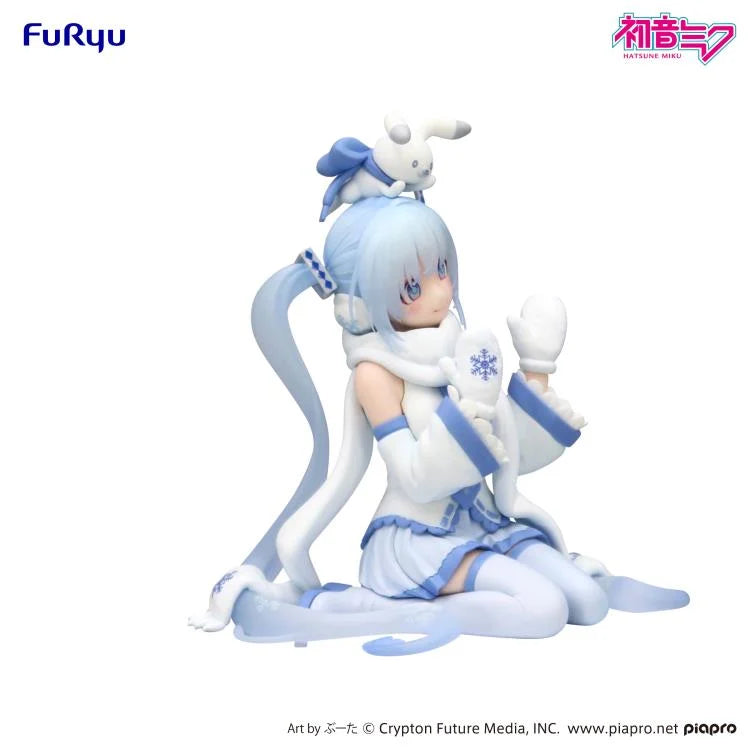 Vocaloid Snow Miku (Sky Town 10th Ver.) Noodle Stopper Figure