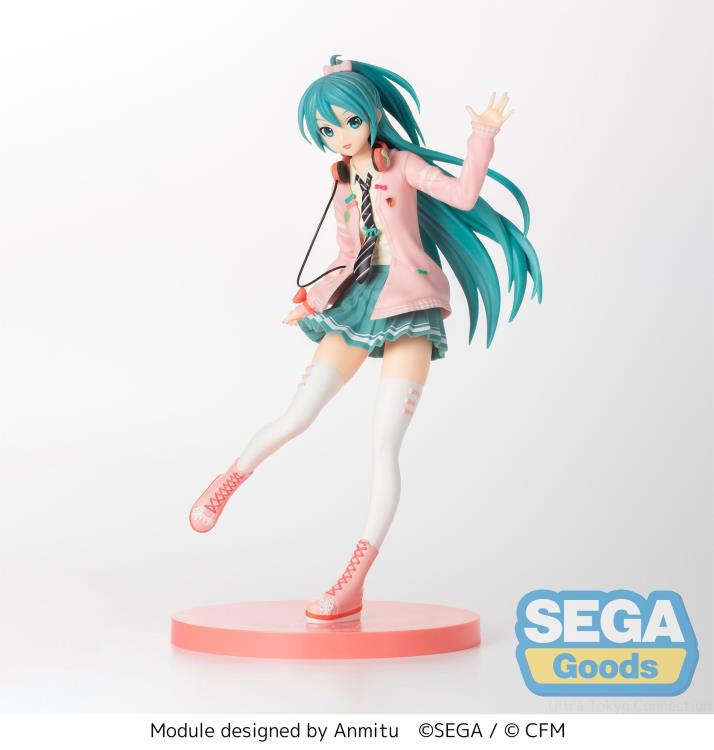 Hatsune Miku Project DIVA Arcade Future Tone Hatsune Miku (Ribbon Girl) Super Premium Figure (Reissue)