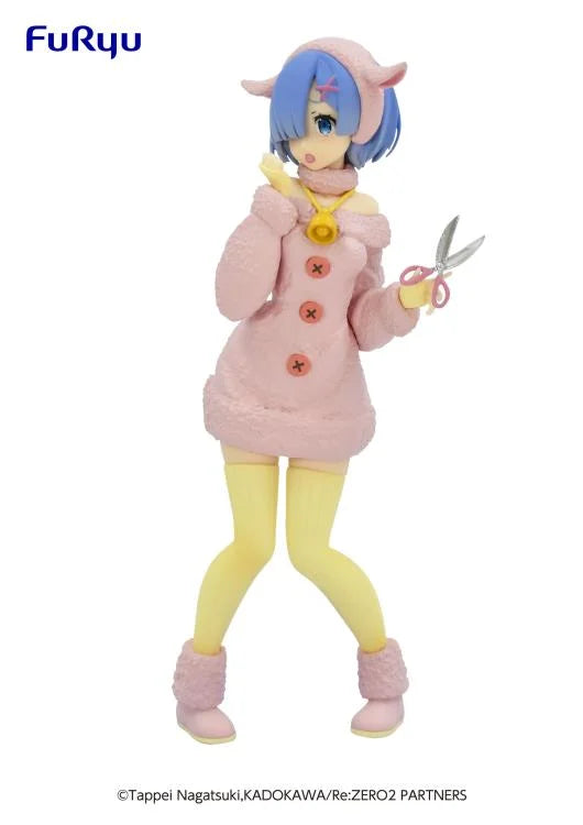 Re:Zero Starting Life in Another World Rem (The Wolf and the Seven Kids Pastel Color Ver.) SSS Figure
