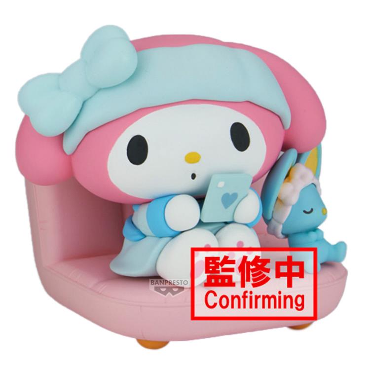 Sanrio Nakayoshi Memories Relaxing Time at Home My Melody Figure