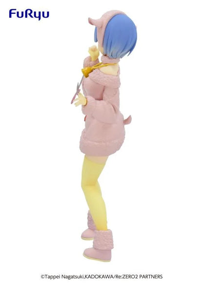Re:Zero Starting Life in Another World Rem (The Wolf and the Seven Kids Pastel Color Ver.) SSS Figure