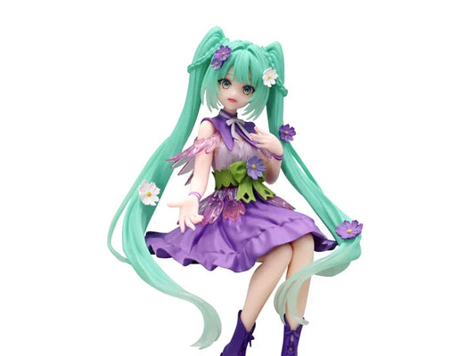 Vocaloid Hatsune Miku (Flower Fairy Cosmos Purple Color Ver.) Noodle Stopper Figure