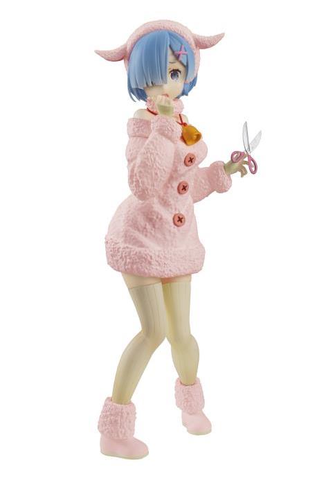 Re:Zero Starting Life in Another World Rem (The Wolf and the Seven Kids Pastel Color Ver.) SSS Figure