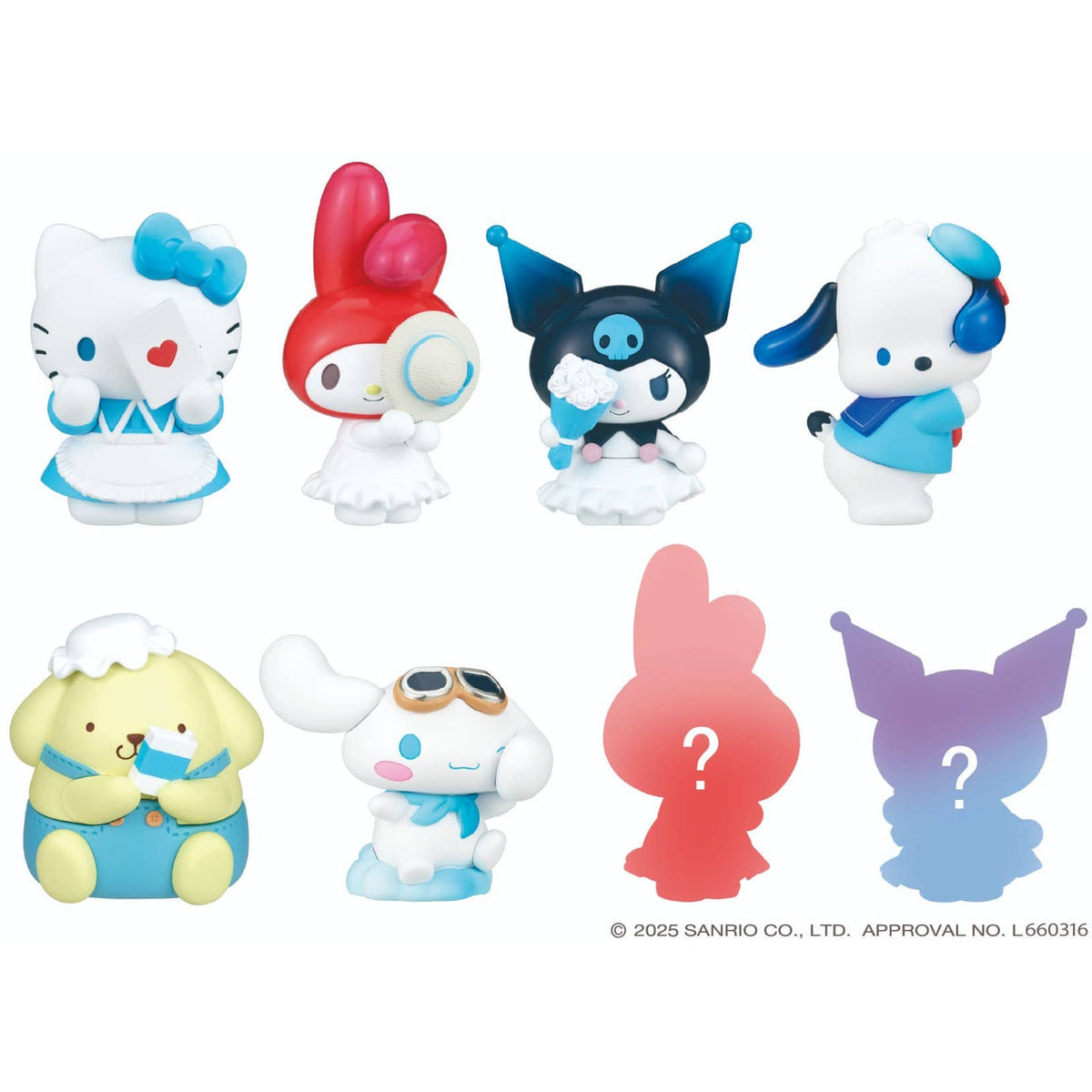Perihapi! Hide & Seek Kakurenbo Hello Kitty & Friends Blind Box Asst