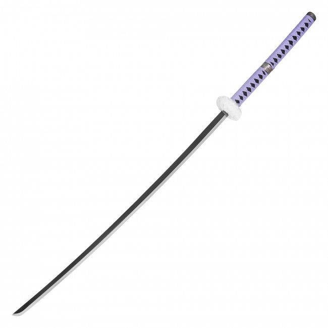 Metal 52-1/2" White feather tsuba samurai sword (Extra Long Vers.) - Trafalgar Law
