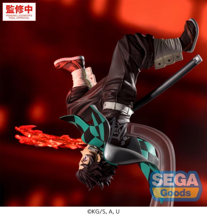 Demon Slayer: Kimetsu no Yaiba Luminasta Tanjiro Kamado (Hinokami Kagura Setting Sun Transformation) Figure